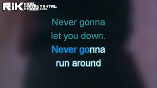 Never Gonna Give You Up (Official Instrumental Karaoke) - Rick Astley