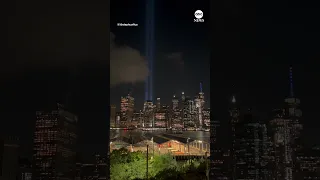 Tribute in Light marks 22 years since 9/11 attacks | ABC News