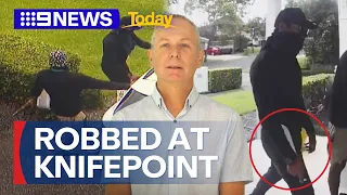 Queensland couple robbed at knifepoint in their home during broad daylight | 9 News Australia