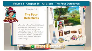 BONUS! June's Journey - Volume 5 - Chapter 35 - All clues - The Story - The Four Detectives