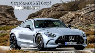 2024 Mercedes AMG GT 63 4MATIC+ Coupe in Hightech Silver