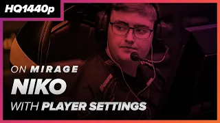 [CSGO DEMO] niko (Heroic) vs Vitality / 24 frags / Mirage // POV - Point of View