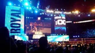 Jack Swagger's entrance at Royal Rumble 2010
