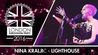 Nina Kraljić - Lighthouse (Croatia) | LIVE | 2016 London Eurovision Party