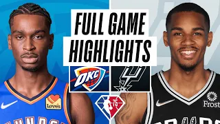 Game Recap: Spurs 122, Thunder 120