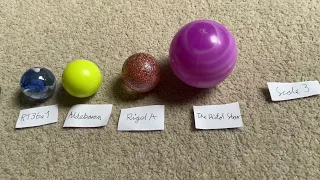 Ultimate Universe Size Comparison Balls