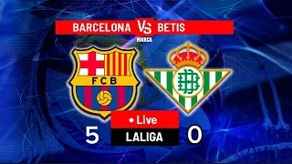Barcelona vs Real betis 5-0 highlights & all goals 2023/24 HD