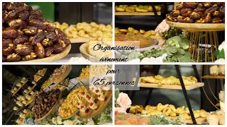 Buffet pour 65 personnes - 5 recettes faciles et rapides [organisation, petit budget]