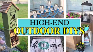 🪻NEW🪻Genius High-End OUTDOOR Porch, Patio & Garden DIYS on a BUDGET