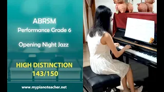 Opening Night Jazz | Martha Mier | ABRSM Grade 6 2021-2022 C:1 High Distinction [143]