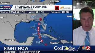 WESH 2 Chief Meteorologist Tony Mainolfi gives update on Tropical Storm Ian