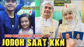 Viral Kamil dan Khansa Kembang Desa 11 Tahun, Bukti Jodoh Datang Saat KKN.