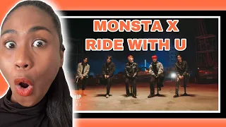 FRIST TIME REACTING TO MONSTA X 몬스타엑스 'Ride with U' (lyrics subtitle)