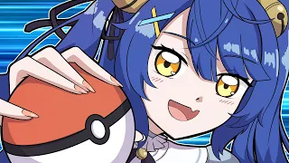 Amamiya Kokoro fights a Pokémon battle against Lize… in 3D!【Lize Helesta | Nijisanji | Eng Sub】