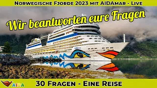 Livestream - Endlich wieder Live - Entspannter Talk rund um unsere Kreuzfahrt mit AIDA - Eure Fragen