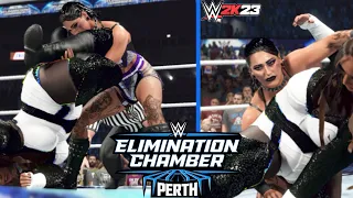 Elimination Chamber 2024: Rhea Ripley vs Nia Highlights | WWE2K23
