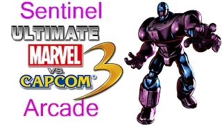 Ultimate Marvel VS Capcom 3 Arcade - Sentinel {& The Mechanic Villains Team}