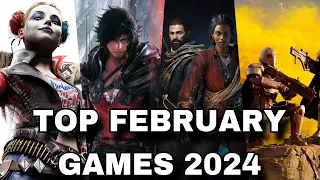 Top 10 NEW Games To Play In February 2024