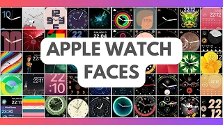 ⌚️ EVERY APPLE WATCH FACES // FACE GALLERY // WATCHOS 10