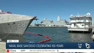 Naval Base San Diego celebrating 100 years