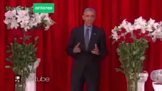 Tổng thống Obama làm thơ tặng vợ ngay trên sóng truyền hình