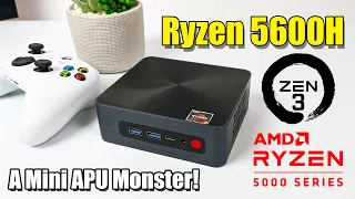 A Mini Monster! This Tiny PC Has A ZEN 3 Ryzen 5 5600H!