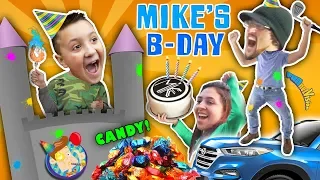 Michael's 9th Birthday! Party Animals    FUNnel V Birthday Vlog