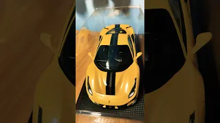 Ferrari 488 Pista 1:18 Scale by MR Collection Models! #01/99 Pieces! #shorts #viral #subscribe #cars
