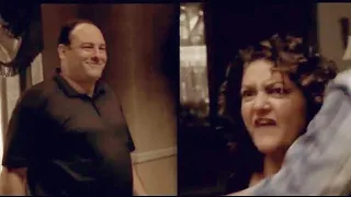 The Sopranos - Tony destroys Janice (sacre bleu where is me mama)