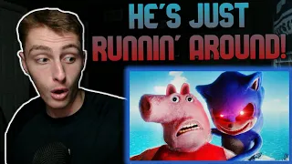 VENGEFUL! Sonic.exe vs Cursed Peppa Pig | REACTION