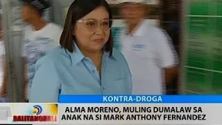 BT: Alma Moreno, muling dumalaw sa anak na si Mark Anthony Fernandez