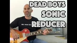 Sonic Reducer The Dead Boys Guitar Lesson + Tutorial [WITH SOLO!]