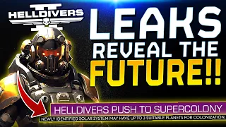 Helldivers 2 BIG Leaks Reveal The future & ITS CRAZY! - Time Line Explained & New Info!