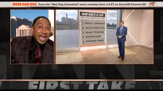 Stephen A. RIPS Mad Dog for leaving off Chris Paul on his A-List | First Take