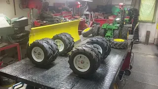 Another 4x4 tractor started