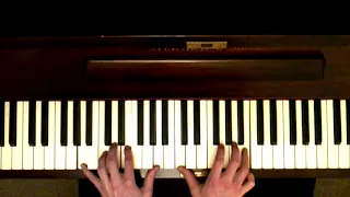 American Pie - Don McLean - Start of song on piano - G major