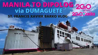 Manila to Dipolog via Dumaguete | Philippines Ferry Travel | 2GO St. Francis Xavier