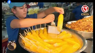 Cómo se hacen los Elotes Locos   Elotes Mexicanos