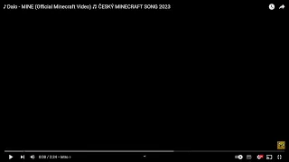 2 ♪ Dalo   MINE Official Minecraft Video ♬ ČESKÝ MINECRAFT SONG 2023   YouTube   Google Chrome 2023