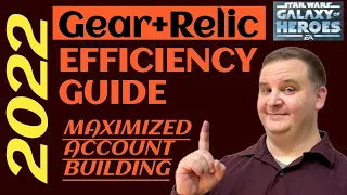 2022 EFFICIENT Gear Farming Guide! Best Proven Strategy to Gear and Relic for Any SWGOH Account