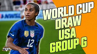 The USWNT biggest competition in Group G for the 2023 Women's World Cup | World Cup Draw Analysis