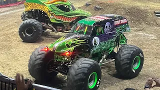 Monster jam Hidalgo, Tx Grave Digger freestyle 2024