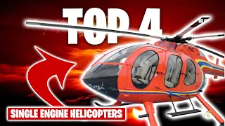 Top 4 Best Single Engine Helicopters To Charter (Bell 505, Airbus H125)