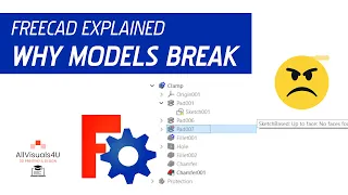 💡😤 Why FreeCAD Can Be Frustrating - FreeCAD Topological Naming Problem - FreeCAD Explained