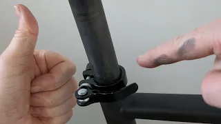 how to fit Quick Release Seat Post Clamp