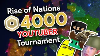 Playing in a 4000 ROBUX YOUTUBER TOURNAMENT