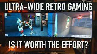 Ultra-Wide RETRO GAMING Test | Doom, Unreal, Daggerfall, Baldur's Gate, Fallout 2, etc. at 5120x1440