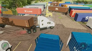 FS22 | CONTAINER TRUCKING CHAOS #2 | PUBLIC MULTIPLAYER