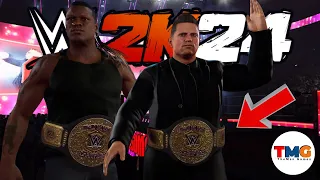 WWE 2K24 : How To Get NEW World Tag Team Championships Plus Awesome Truth Tutorial!