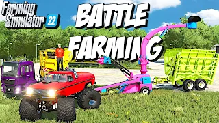 This is Happens When @DjGoHamGaming Invites you to a Farming Simulator Battle